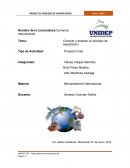 Conocer y analizar un proceso de exportación