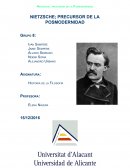 NIETZSCHE; PRECURSOR DE LA POSMODERNIDAD