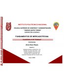 Cuadernillo de trabajo Fndamentos de Mercadotecnia.