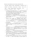 Instrucciones: Anota la palabra correcta en el espacio, puedes utilizar tu libro.