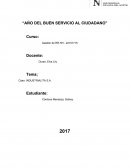 Analisis de puestos de trabajo “AÑO DEL BUEN SERVICIO AL CIUDADANO”