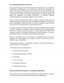 Como es las Generalidades del sistema financiero