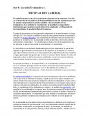 Lección Evaluativa 1. MOTIVACION LABORAL