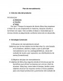 Plan de mercadotecnia Mary Kay