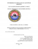 INFORME TECNICO ESTADISTICO SOBRE DEMORAS OPERATIVAS DE LAS PERFORADORAS N° 21 y N° 24