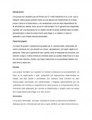 Grupos de trabajo. Característica de formas de asociación al grupo