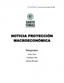 Proyección macroeconómica: Análisis del informe de política monetaria
