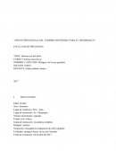 Informe test del árbol