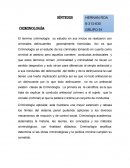 Síntesis Criminología