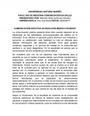 COMUNICACIÓN EFECTIVA EN REALCIÓN MÉDICO PACIENTE