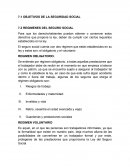 OBJETIVOS DE LA SEGURIDAD SOCIAL