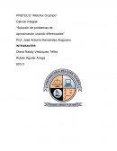 Calculo integral “Solución de problemas de aproximación usando diferenciales”