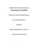 Análisis Literario sobre la película: “Las Ventajas de ser Invisible”