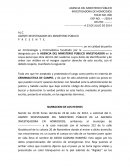 Formato, Dictamen de criminalistica.