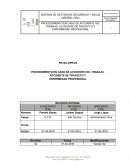 Procedimiento Accidente de Trabajo