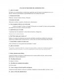 Guía de estudio de derecho administrativo