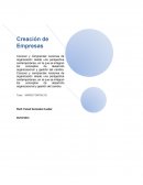 Creación de Empresas ACTIVIDAD 1