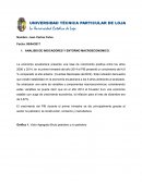 ANALISIS DE INDICADORES Y ENTORNO MACROECONOMICO