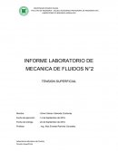 INFORME LABORATORIO DE MECANICA DE FLUIDOS N°2