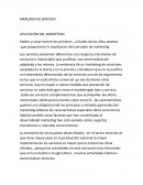 MERCADO DE SERVICIO APLICACIÓN DEL MARKETING