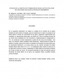ESTUDIO DE LA CINETICA DE FORMACIÓN DE ÁCIDO LÁCTICO EN LECHE DE VACA PARA CALCULAR LA FECHA DE VENCIMIENTO