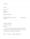 TIEMPO DE APLICACIÓN DE LA ESTRATEGIA: TRES SESIONES DE 50 MINUTOS