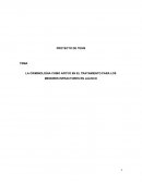 LA CRIMINOLOGIA COMO APOYO EN EL TRATAMIENTO PARA LOS MENORES INFRACTORES EN JALISCO