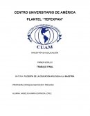 FILOSOFÍA DE LA EDUCACIÓN APLICADA A LA MAESTRÍA