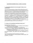 CUESTIONARIO SEMINARIO VIRUS ‘LA GRIPE Y SUS VIRUS’