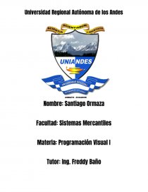 Programación Visual Basic. Página 1