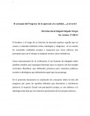 El concepto del Progreso: de lo aparente a la realidad... ¿o al revés?