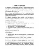 LA DIABETES MELLITUS. Cuidado de peso