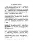 La ciencia del derecho