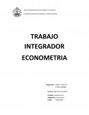 Producción de cereales Nivel mundia - estudio econometrico