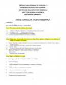 La Calidad ambiental desde una visión integral