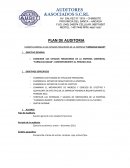 PLAN DE AUDITORIA EXAMEN GENERAL A LOS ESTADOS FINACIEROS DE LA EMPRESA “FARMACIA BAZAN