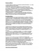 Finanzas públicas Las finanzas públicas son todos los movimientos económicos del Estado, es decir toda actividad económica del sector público