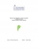 Taller de Tesis “Magister en Control de Gestión”