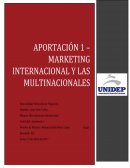 Mercadotecnia Internacional Actividad de aprendizaje individual