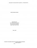 Lea y analice el texto. "¿Qué pasa con la clase media en Colombia?"