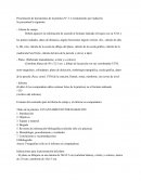 Presentación de documentos de la práctica N° 2: Levantamiento por radiación