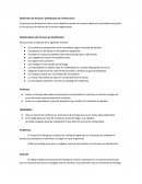 Definición del Proceso: Distribución de la Mercancía