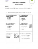 PRUEBA LENGUAJE Y COMUNICACIÓN SEGUNDO AÑO BÁSICO