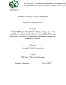 NORMAS APLICADAS PARA LA FABRICACIÓN DE TUBERÍAS Y LAS INSTALACIONES HIDRÁULICAS