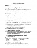 Ejercicio de autoevaluación Ejercicio N. 1