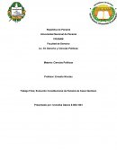 Evolución constitucional de Panamá