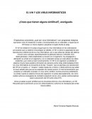 VIH Y VIRUS INFORMÁTICOS