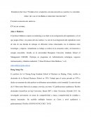 Informe de Lectura: “Combinative capabilities and organizational learning in latecomer firms: the case of the Korean semiconductor industry”