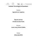 Reporte del Diario de Ana Frank