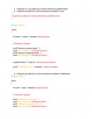 Programa que dado dos números presenta en pantalla la suma